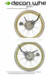 Decon wheel MED1226 Assembly Instructions Manual