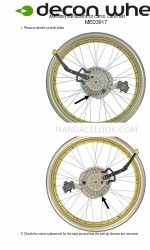 Decon wheel MED1250 Инструкции по сборке