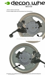 Decon wheel MED1356 Assembly Instructions Manual