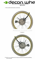 Decon wheel MED3043 Assembly Instructions