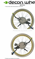 Decon wheel MED3044 Instructions de montage