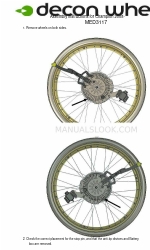 Decon wheel MED3117 Manuel d'instructions de montage