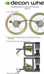 Decon wheel MED3152 Manual de instrucciones de montaje