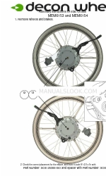 Decon wheel MEM6153 Инструкции по сборке