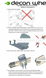 Decon wheel MEM6273 Инструкции по сборке