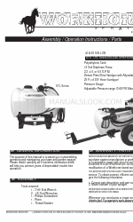 Green Leaf WORKHORSE SPRAYERS DTS Series Montaj ve Kullanım Talimatları Kılavuzu