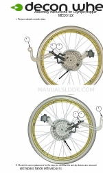 Decon wheel OlympicHopper Manuale di istruzioni per il montaggio