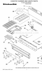 KitchenAid KGCP462KSS0 Parça Listesi