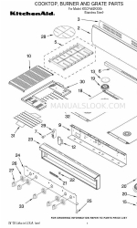 KitchenAid KGCP462KSS01 Перелік деталей