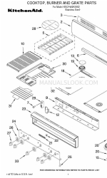 KitchenAid KGCP462KSS02 Teile-Handbuch