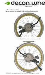 Decon wheel Rehatec Galileo MED3300 Інструкція з монтажу