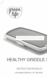 Green Life HEALTHY GRIDDLE XL Manual de instrucciones