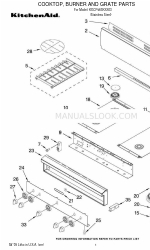 KitchenAid KGCP463KSS03 Teileliste