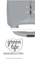 Green Life SANDWICH PRO Instruction Booklet