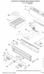 KitchenAid KGCP463KSS05 Parça Listesi