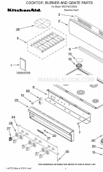 KitchenAid KGCP467JSS04 부품 목록