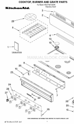 KitchenAid KGCP467JSS05 Перелік деталей