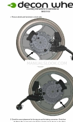 Decon wheel BeRollka B2 MED3102 Istruzioni per il montaggio