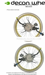 Decon wheel Focus 150 Manuel d'instructions de montage