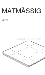 IKEA MATMASSIG METOD 取付説明書