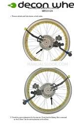 Decon wheel MED1399 Instructions de montage