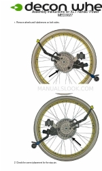 Decon wheel MED1409 Manuel d'instructions de montage