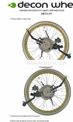 Decon wheel MED1409 Manuel d'instructions de montage