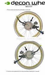 Decon wheel MED3104 Instructions de montage