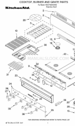 KitchenAid KGCP484KSS02 Teileliste