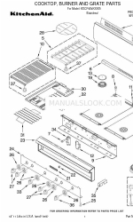 KitchenAid KGCP484KSS05 Teileliste