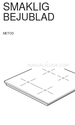 IKEA SMAKLIG BEJUBLAD Manual de instrucciones de montaje