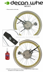 Decon wheel Netti II Manual de instruções de montagem