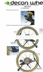 Decon wheel Nitrum Manual de instruções de montagem