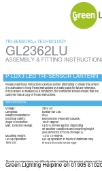 Green Lighting GL2362LU Instructions d'assemblage et de montage