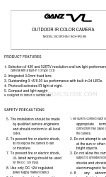 Ganz BC-IR3.6N Посібник користувача