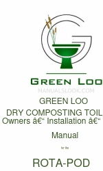 GREEN LOO Rota–Pod 소유자 설치 및 운영 매뉴얼