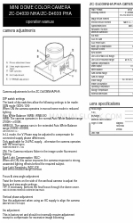 Ganz NHA/ZC-D4039 PHA Manual de instrucciones