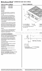 KitchenAid KGCU407V Productafmetingen