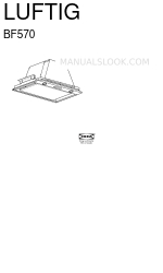 IKEA BF570 Manual de instalação e manutenção