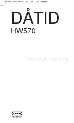 IKEA DATID HW570 Manual del usuario