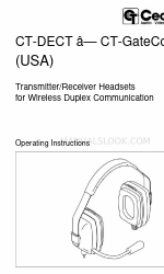 CeoTronics CT-GateCom Standard Інструкція з експлуатації Посібник з експлуатації