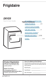 Frigidaire 134508100A Manuale d'uso e manutenzione