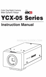 Ganz YCX-05 SERIES Manual de instrucciones