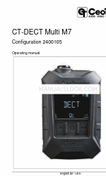 CeoTronics CT-DECT Multi M7 Manual de instrucciones