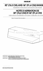 IKEA IH3302WS0 Panduan Penggunaan & Perawatan