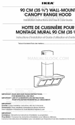 IKEA IH5303SS0 Installation Instructions And Use & Care Manual