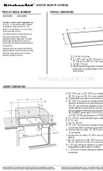 KitchenAid KICU508S Dimensões