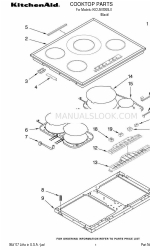 KitchenAid KICU508SBL0 Список деталей