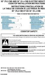 KitchenAid KICU509 Series Manuale di installazione