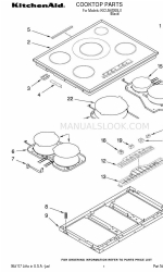 KitchenAid KICU568SBL0 Elenco delle parti